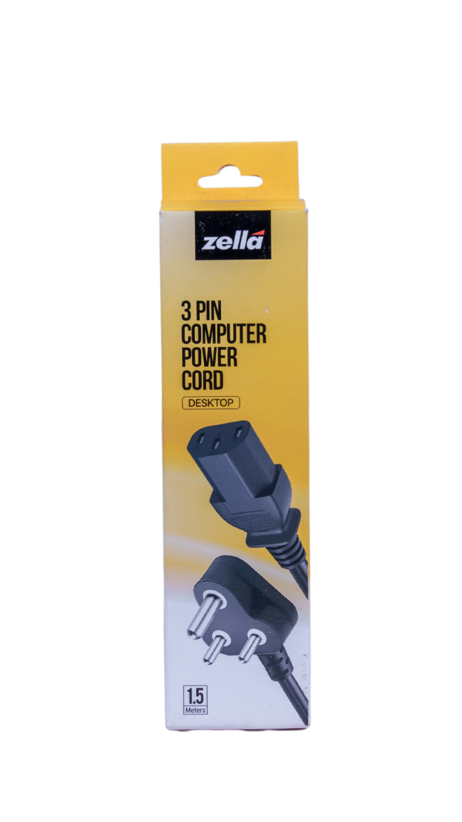 Zella 1.5M Desktop Power Cord (BIS Certified) - Image 2