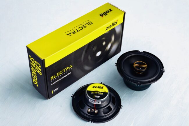 Zella Electra 6-Inch Coaxial Car Speaker – 600W High Power
